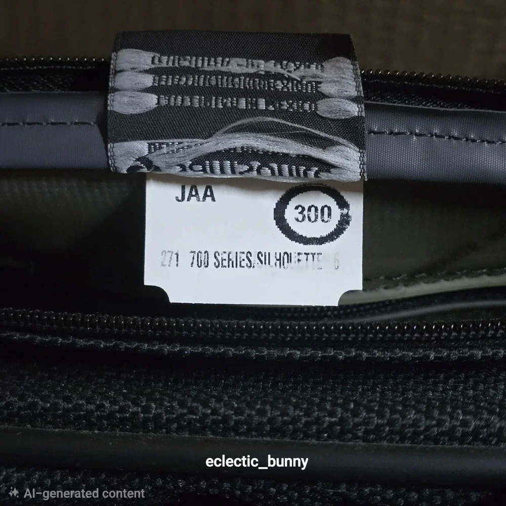 Vintage Samsonite Silhouette 6 700 Series Ballistic Nylon Boarding Bag